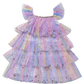 Layered Dress, Rainbow