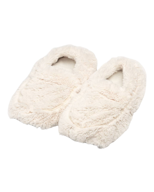 Warmies Slippers, Cream