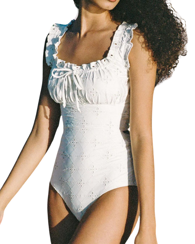 Jules Tie Back One Piece Swimsuit