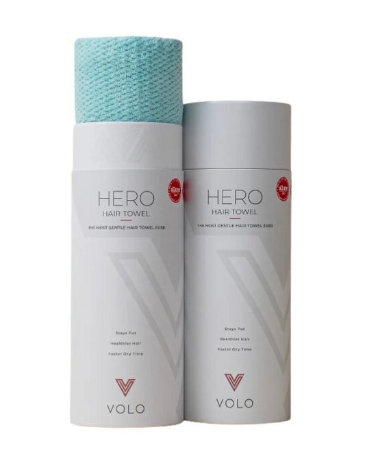 The VOLO Hero Hair Towel, Capri Blue