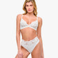 COSABELLA Romanza Triangle Bralette Moon Ivory