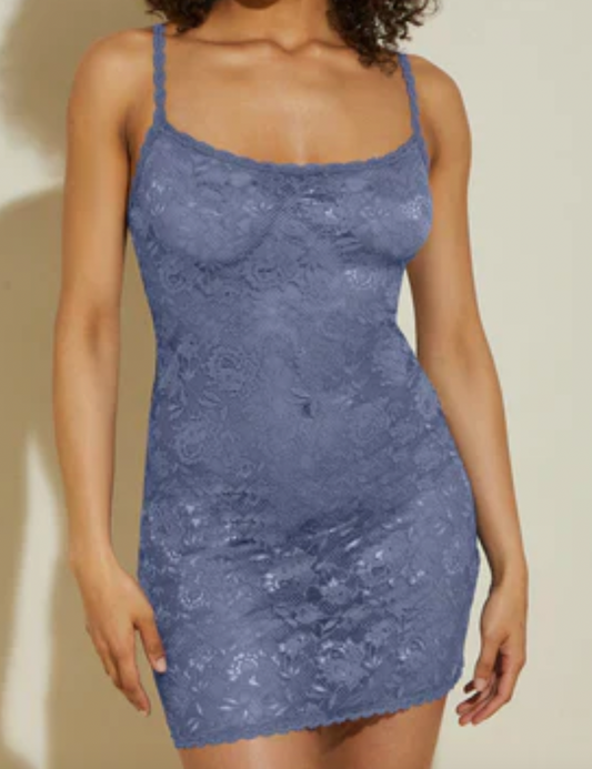 Foxie Chemise, Luzerne Blue