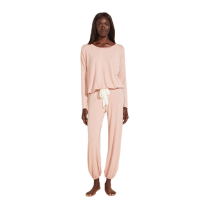 Gisele Slouchy Pj Set, Rose Cloud