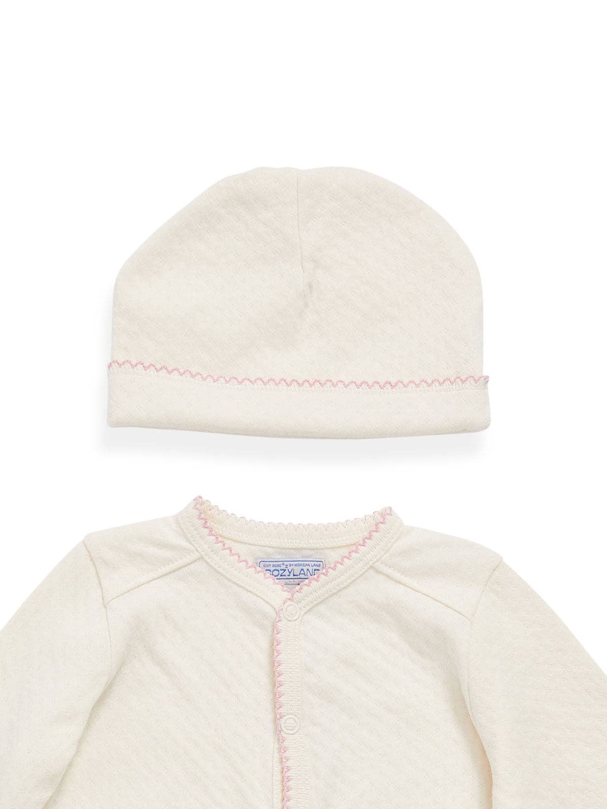 Rory Onesie Set, Rose Water