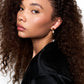 SLOANE HOOPS, MEDIUM: GOLD