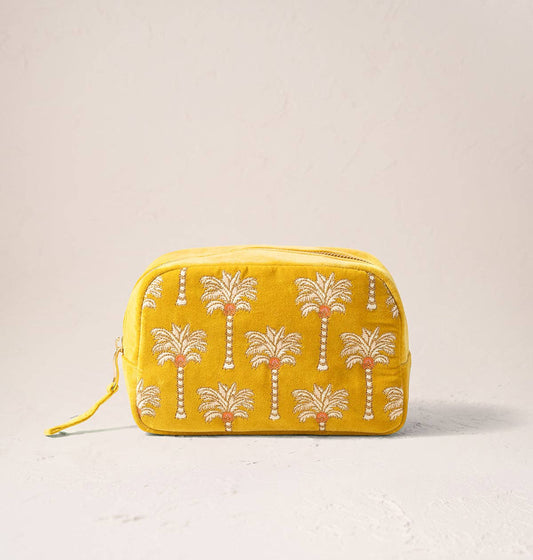 Sunrise Palms Makeup Bag