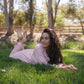 Angel Rib Long Sleeve Pajama, Petal